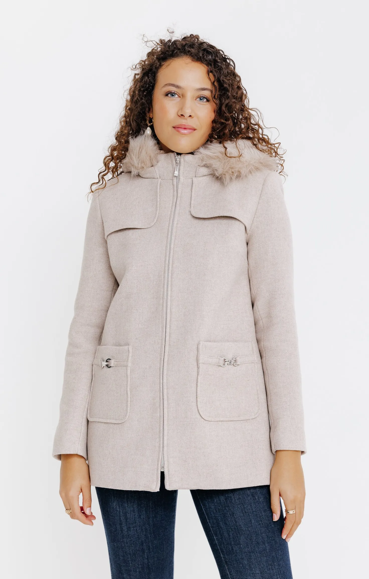 Manteau esprit duffle -