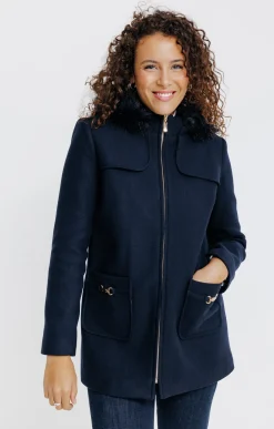 Manteau esprit duffle -