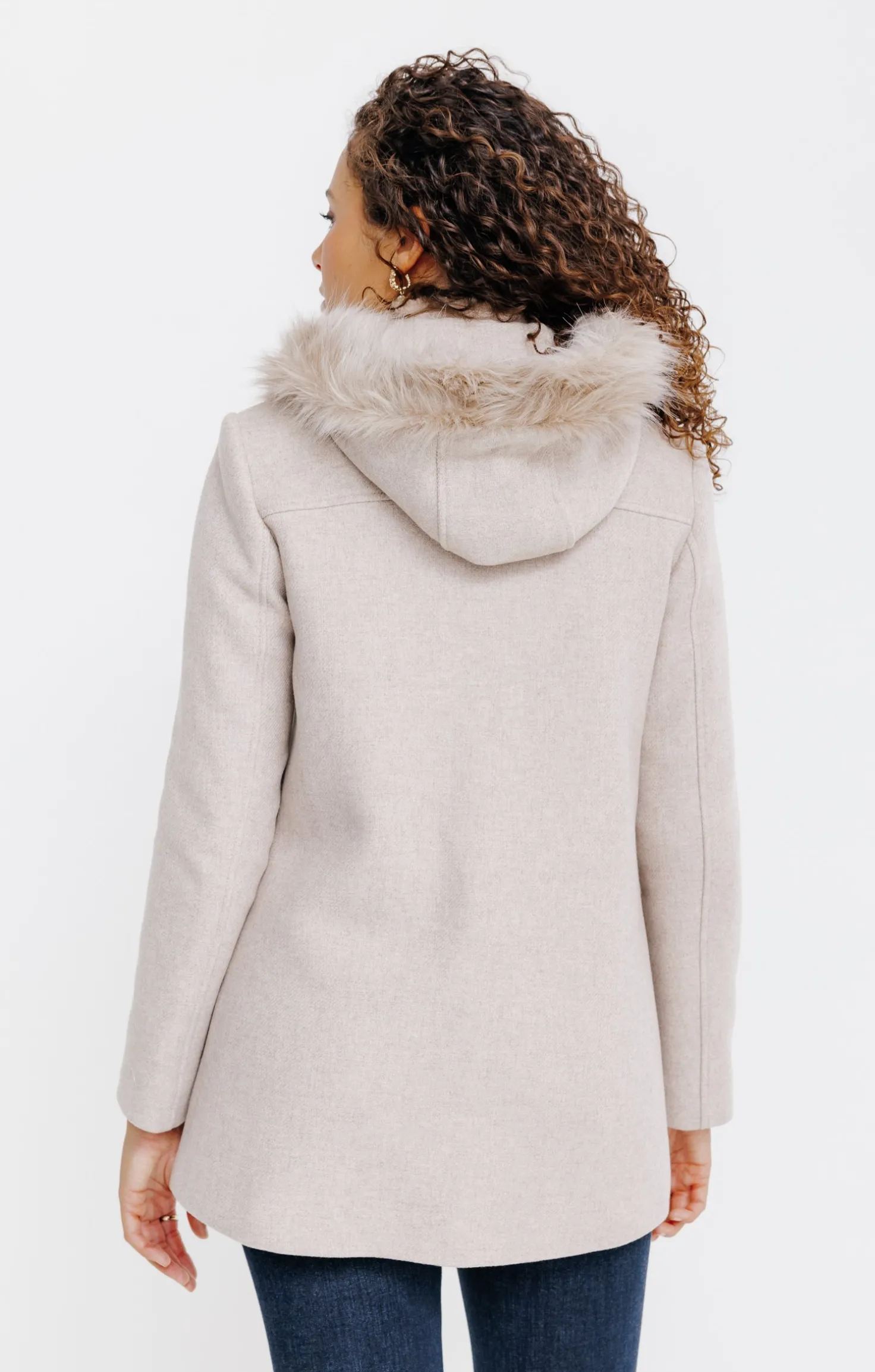 Manteau esprit duffle -