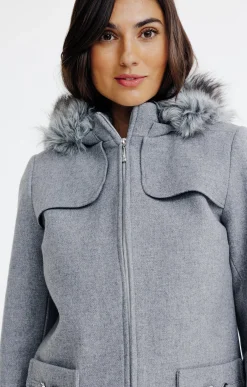 Manteau esprit duffle -