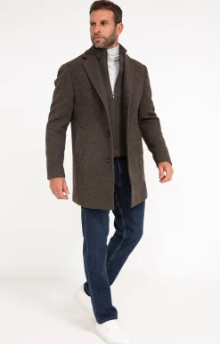 Manteau mi-long BROWNIE -