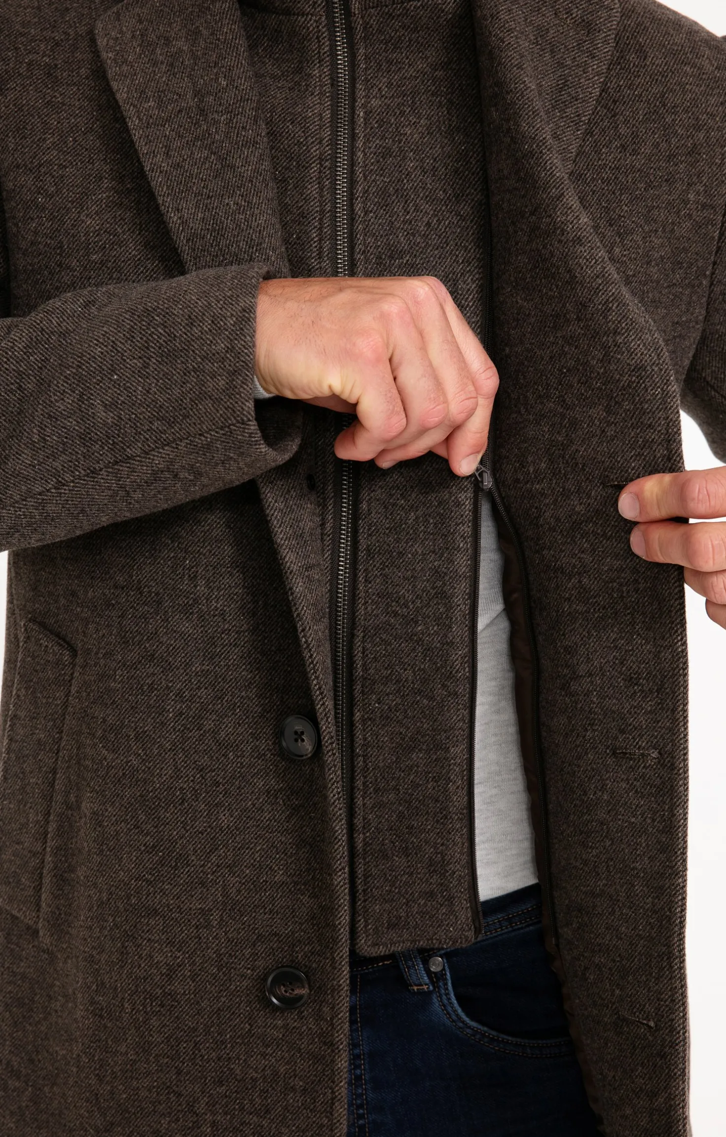 Manteau mi-long BROWNIE -