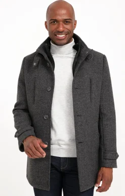 Manteau mi-long SAELO -