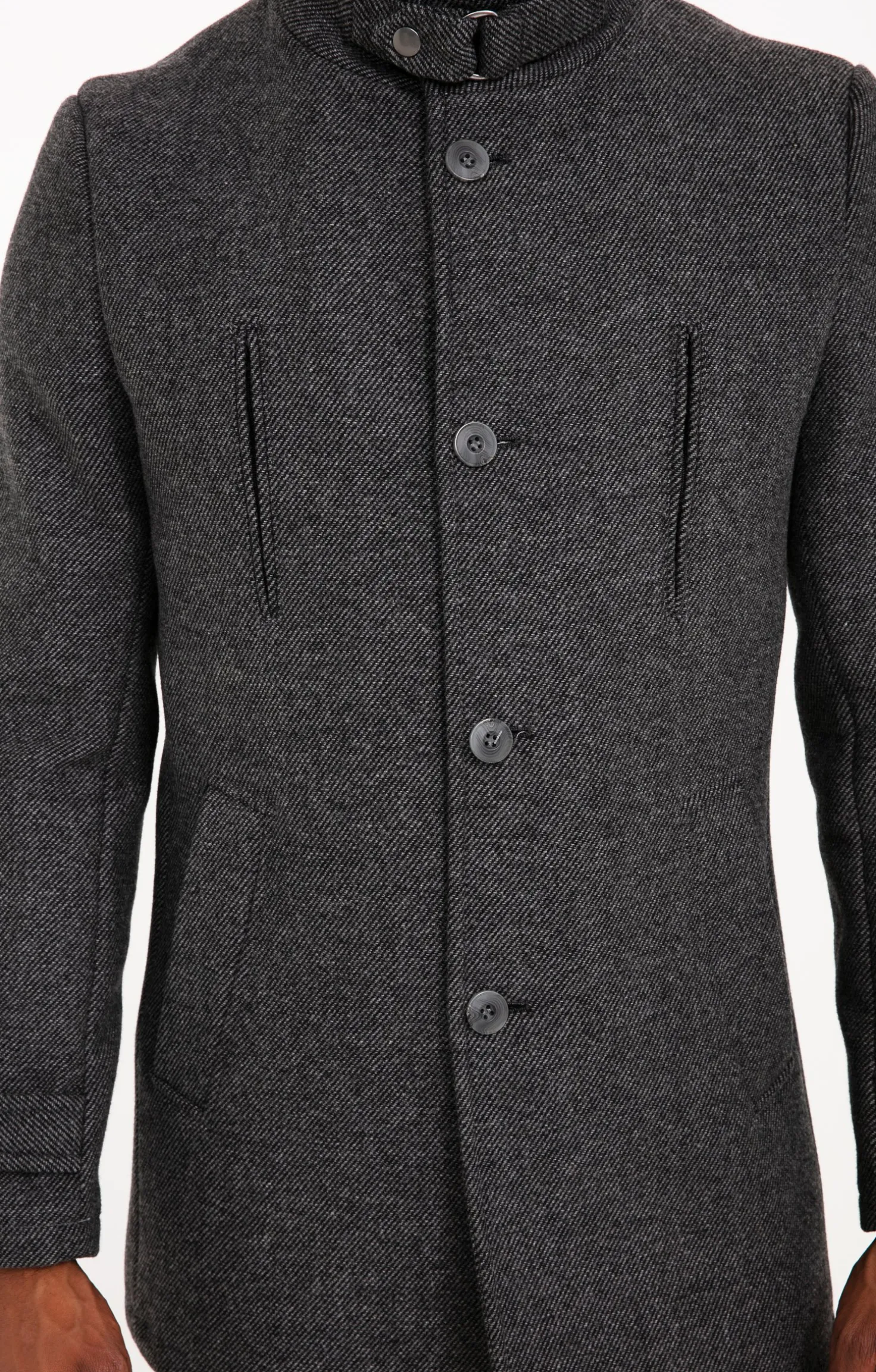 Manteau mi-long SAELO -