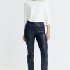 Pantalon aspect irisé -