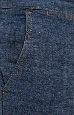 Pantalon chino Denimlook -