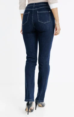 Pantalon denim brut bi-stretch -