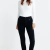 Pantalon droit en maille -