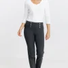 PANTALON EN LORENZO CEINTURE TREGGING -