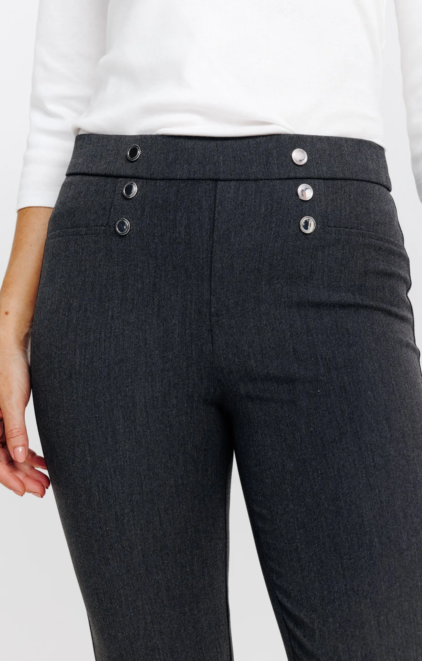 PANTALON EN LORENZO CEINTURE TREGGING -