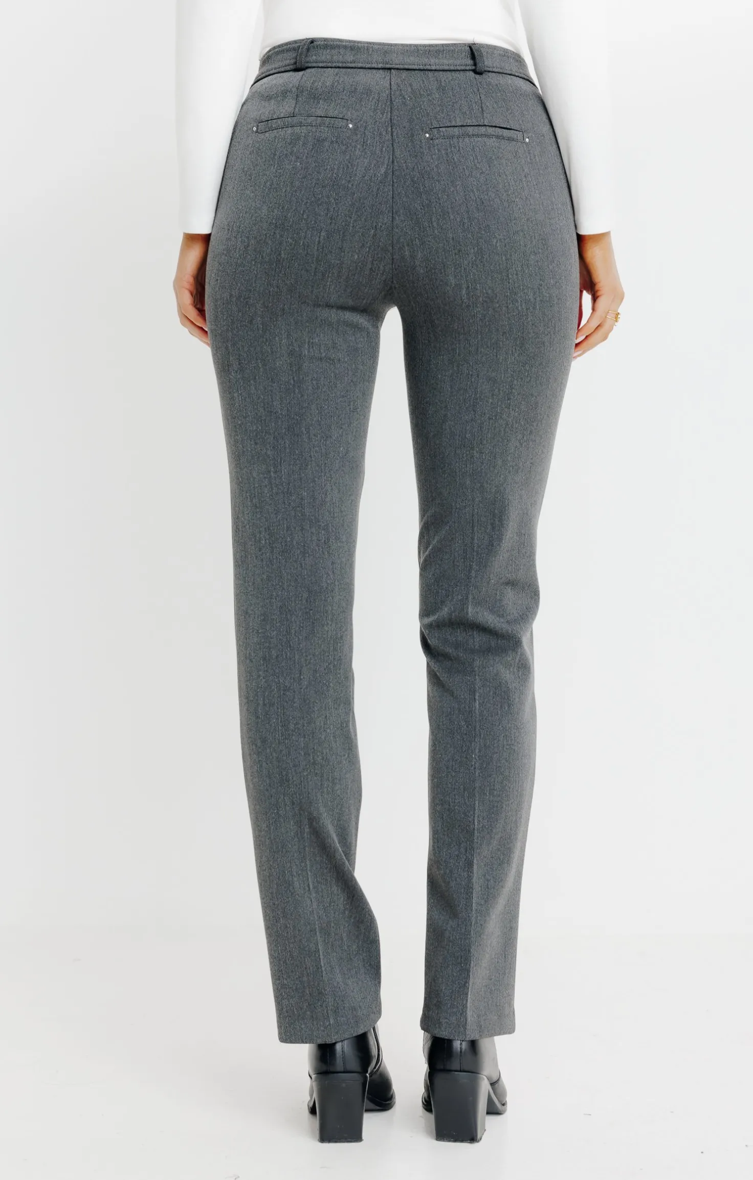 Pantalon montage lorenzo détails strass -