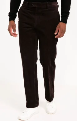 Pantalon velours extensible -