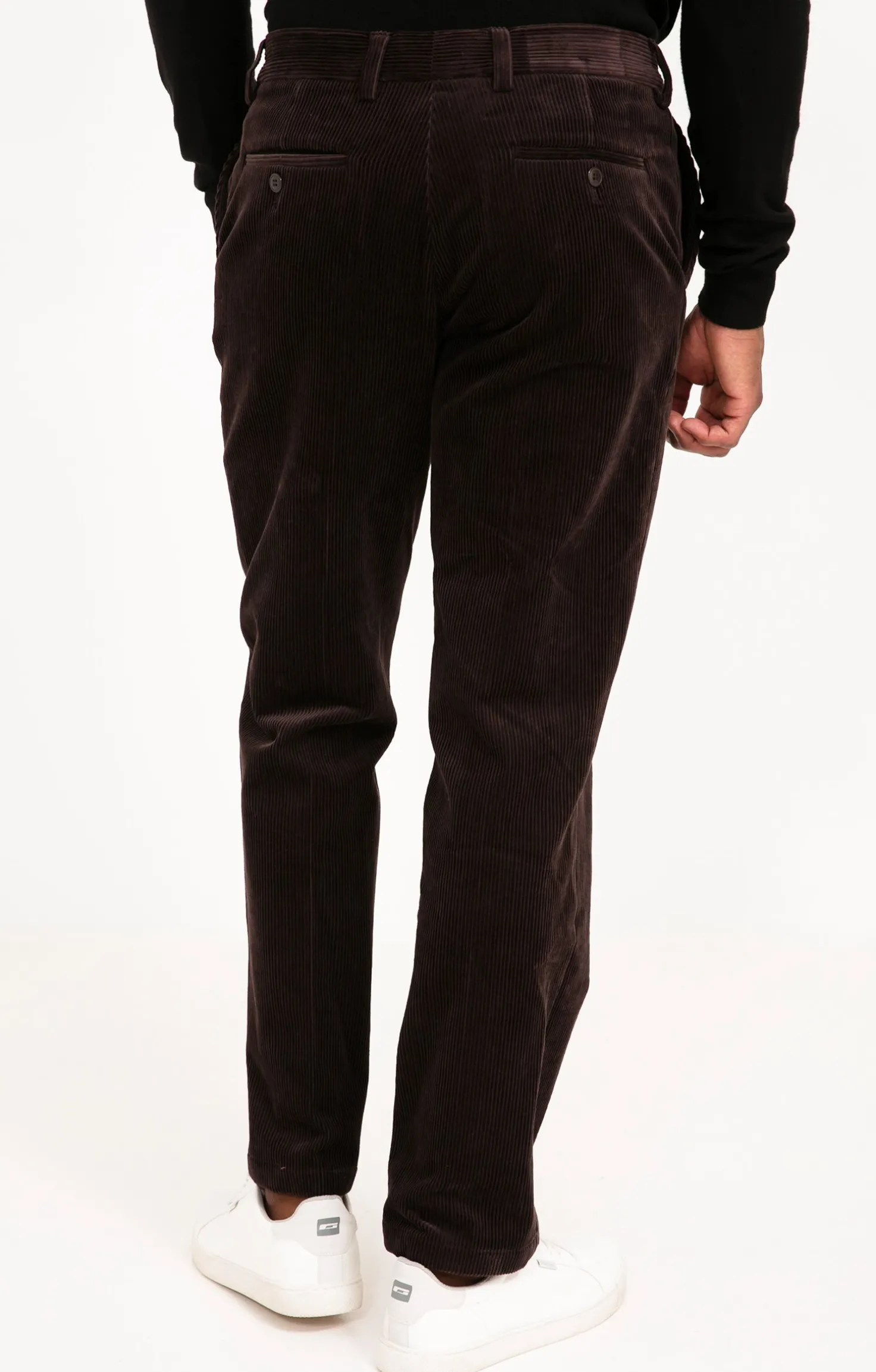 Pantalon velours extensible -