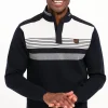 Polo col montant manches longues Blanco -