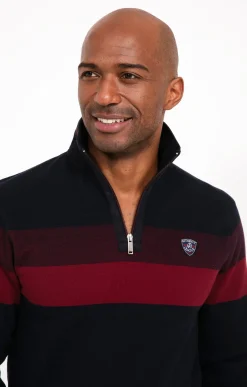 Polo col montant manches longues Raysin -