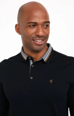 Polo manches longues Interlock -