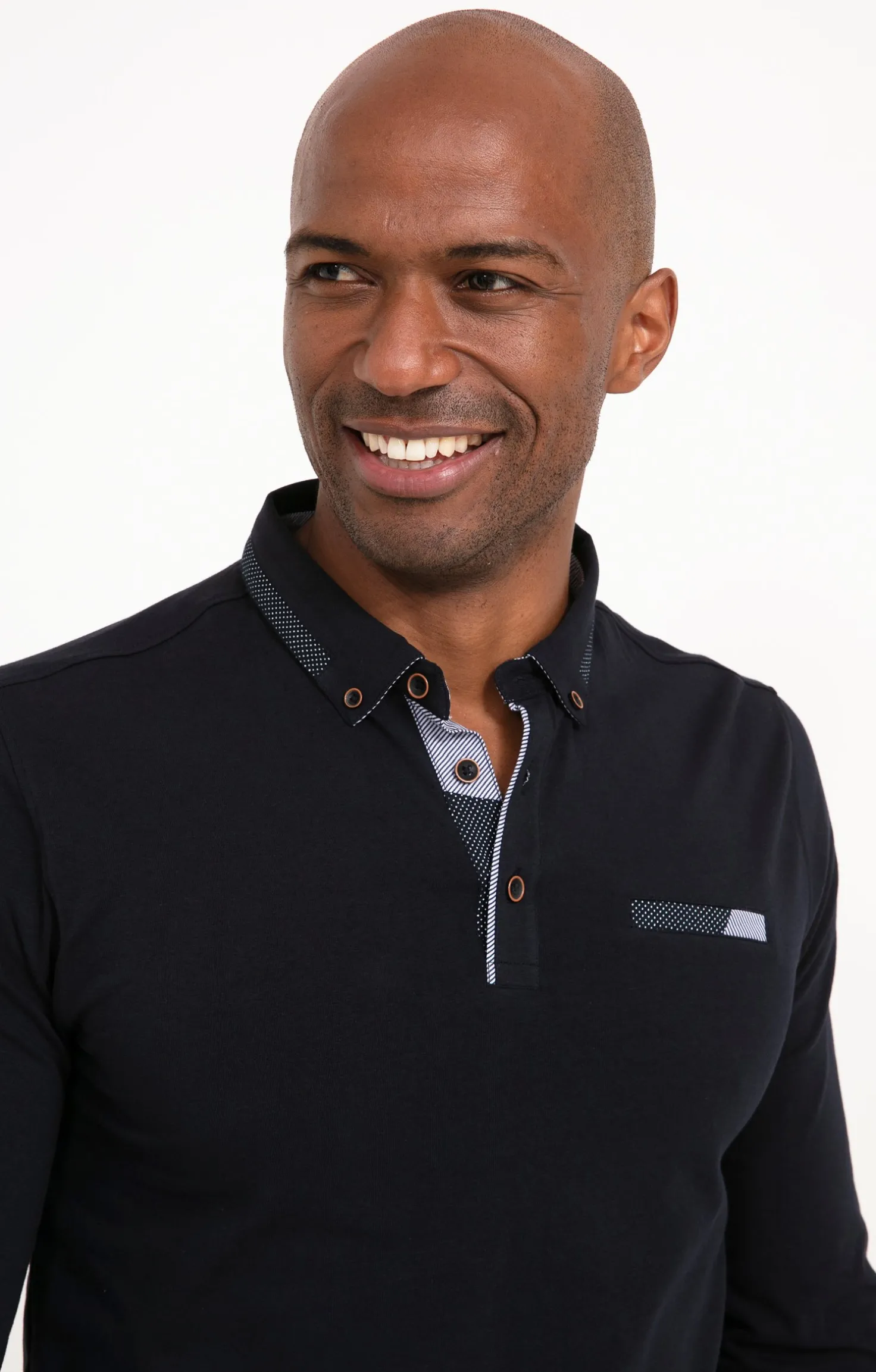 Polo manches longues New Dot -