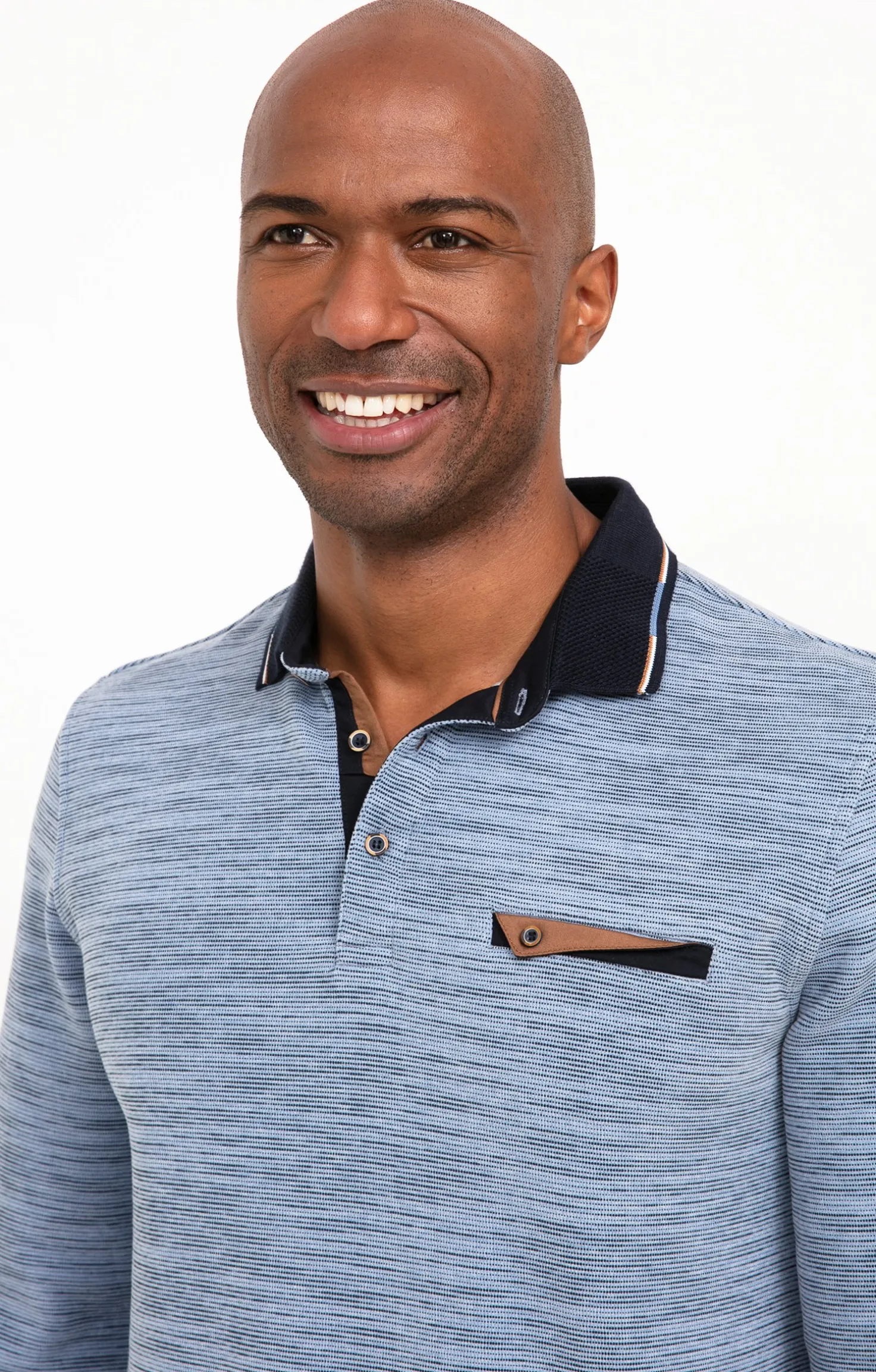 Polo manches longues Print -