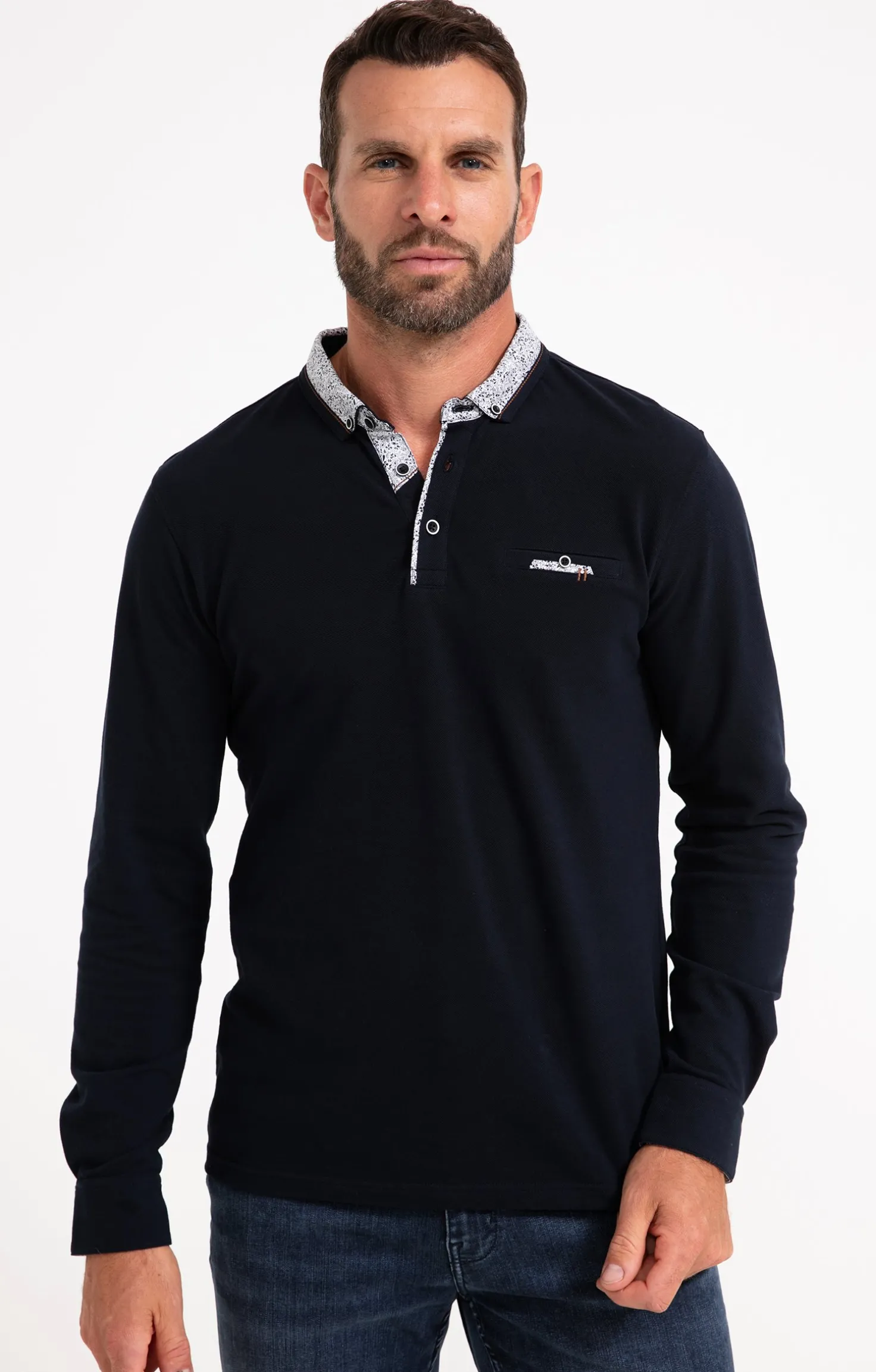 Polo manches longues Romantique -