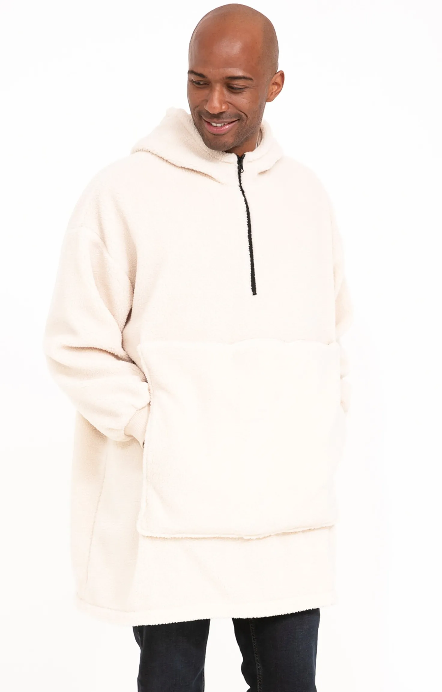 Poncho chaud -