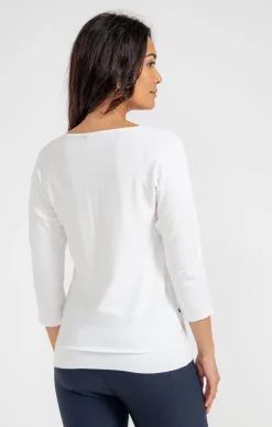 Pull broderie cœur -