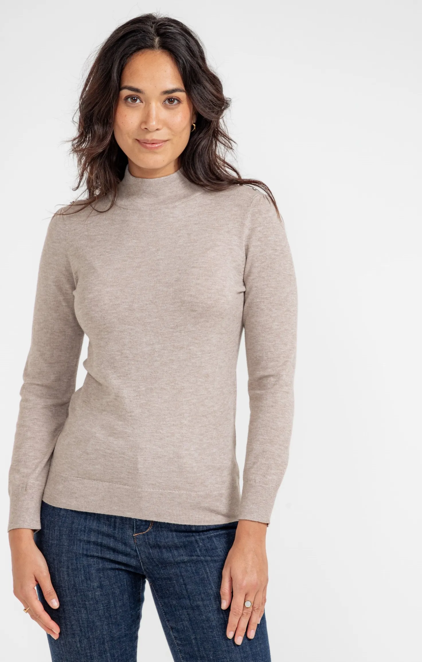 Pull col montant -