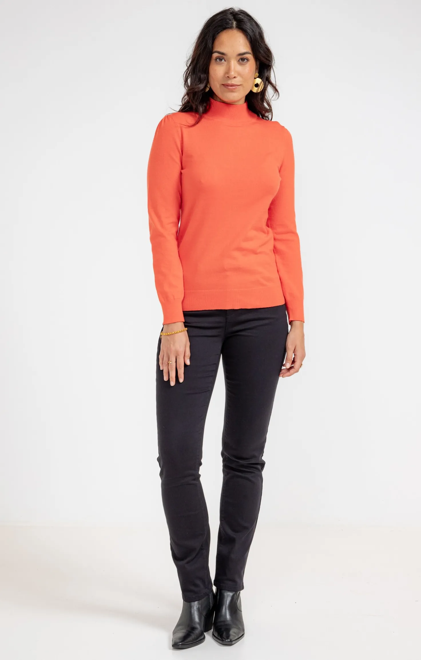 Pull col montant -