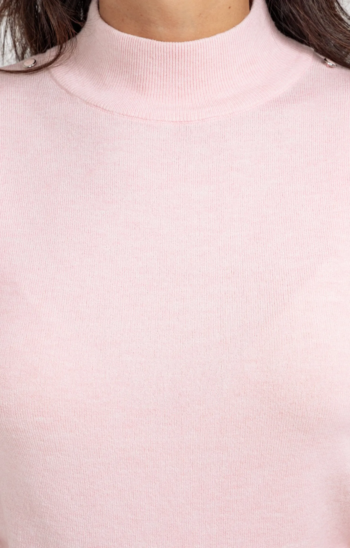 Pull col montant -