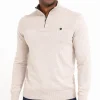 Pull col montant zippé -