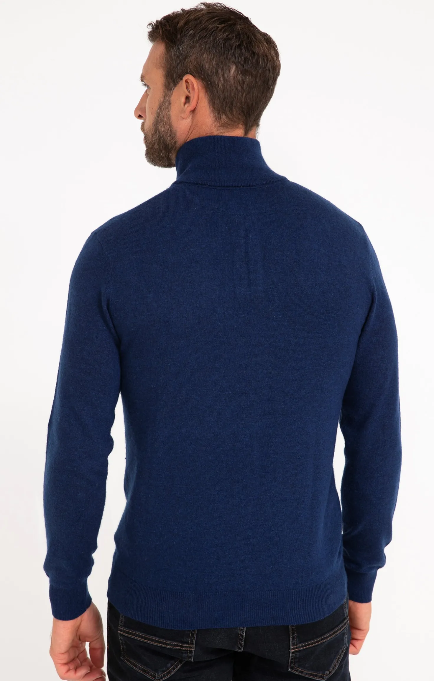 Pull col montant zippé -