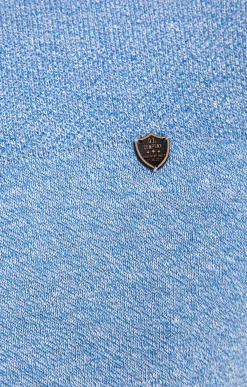 Pull col montant zippé -