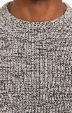Pull col rond côtelé -