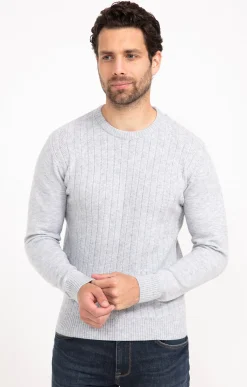 Pull col rond uni -
