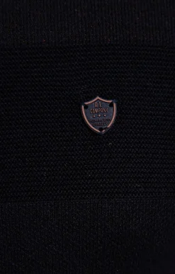 Pull col rond uni -