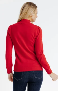 Pull détails festons -