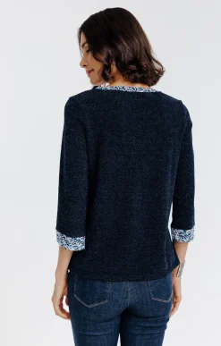 Pull 2-en-1 avec boutons -