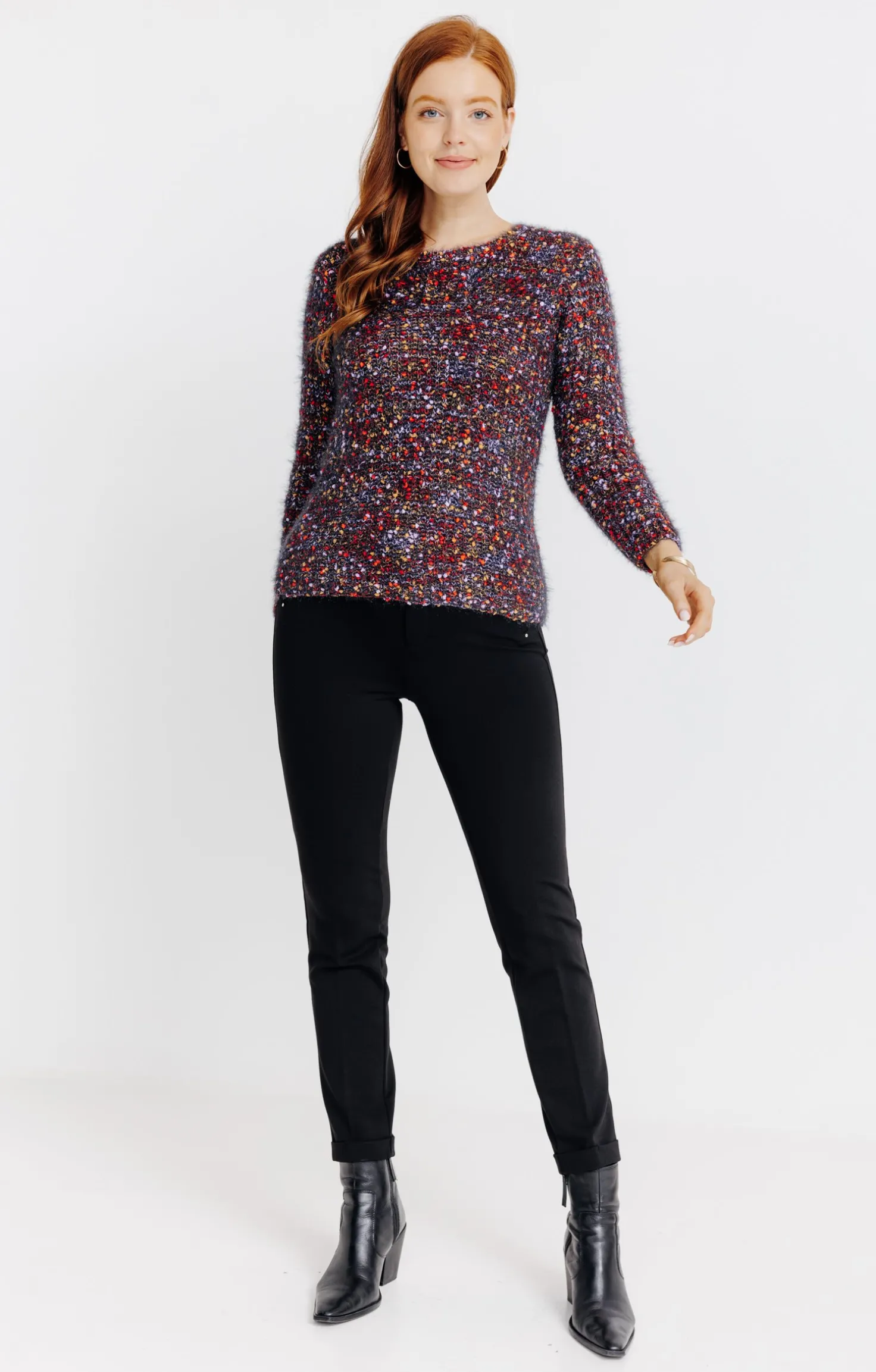 Pull en maille anglaise -