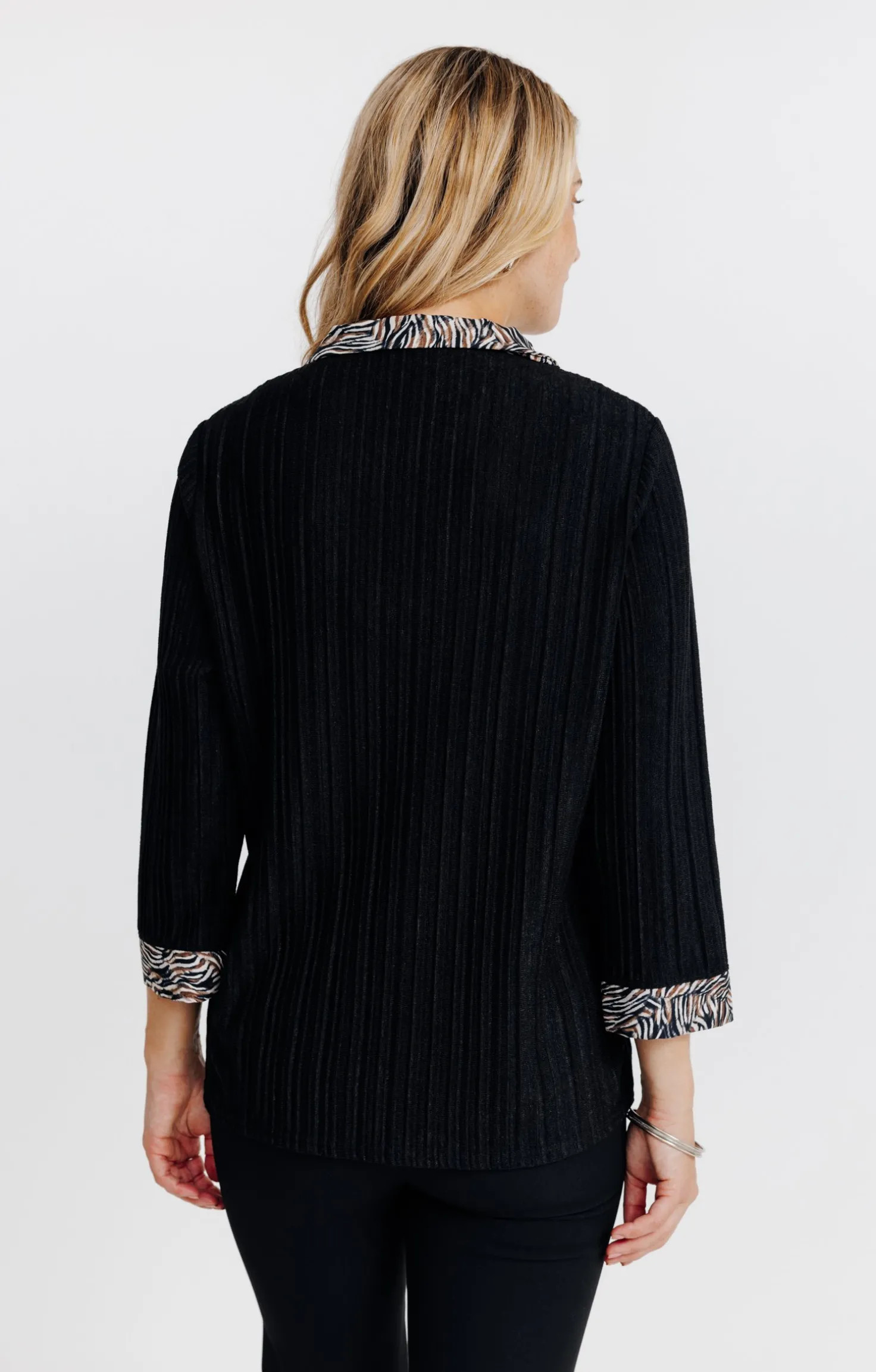 PULL 2EN1 MATIERE FANTAISIE -
