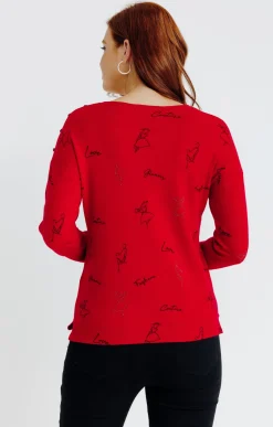 Pull imprimé -