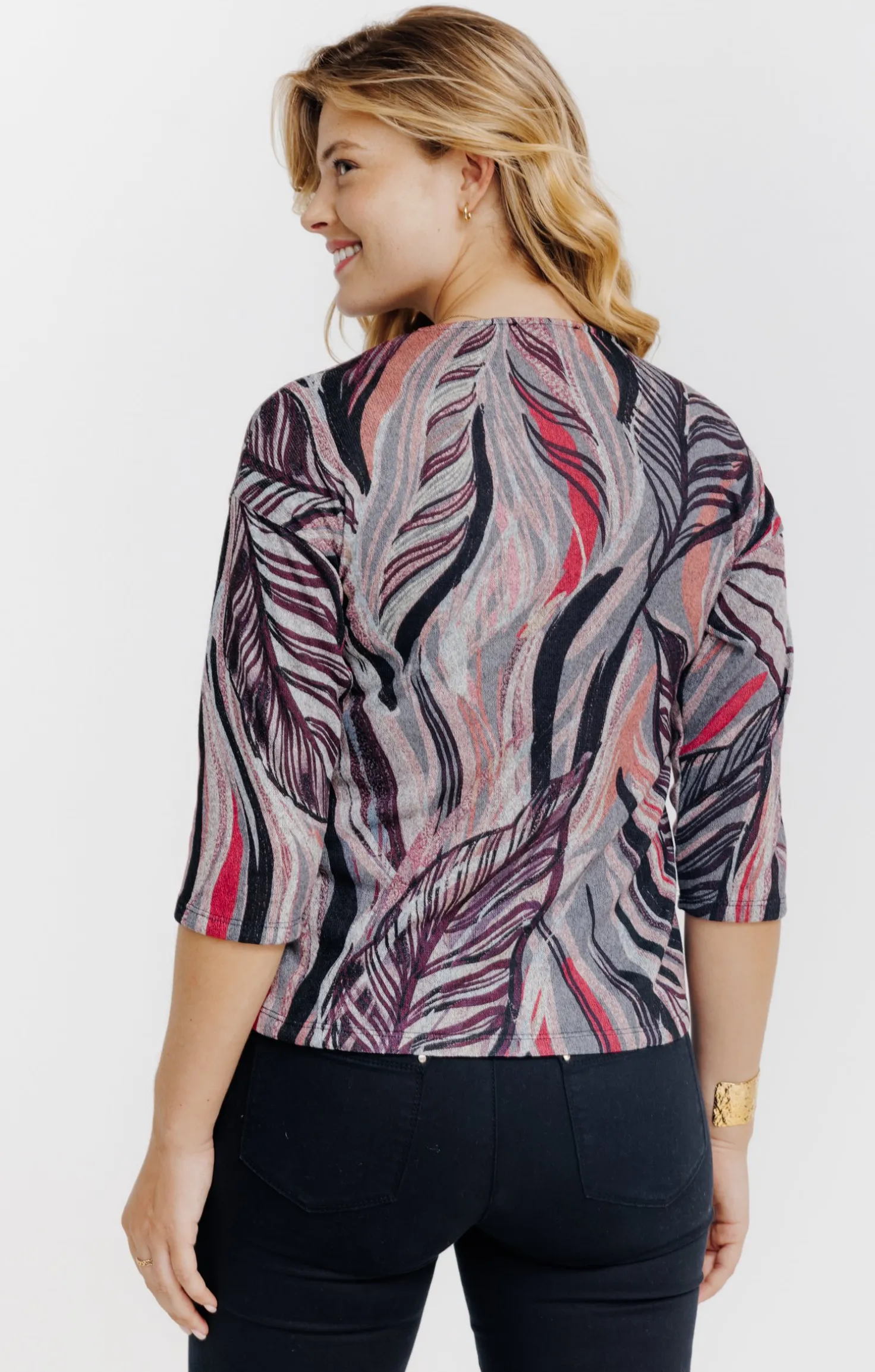 Pull imprimé all over -