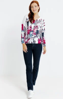 Pull imprimé chat -