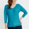 PULL LUREX AVEC BOUTONS -