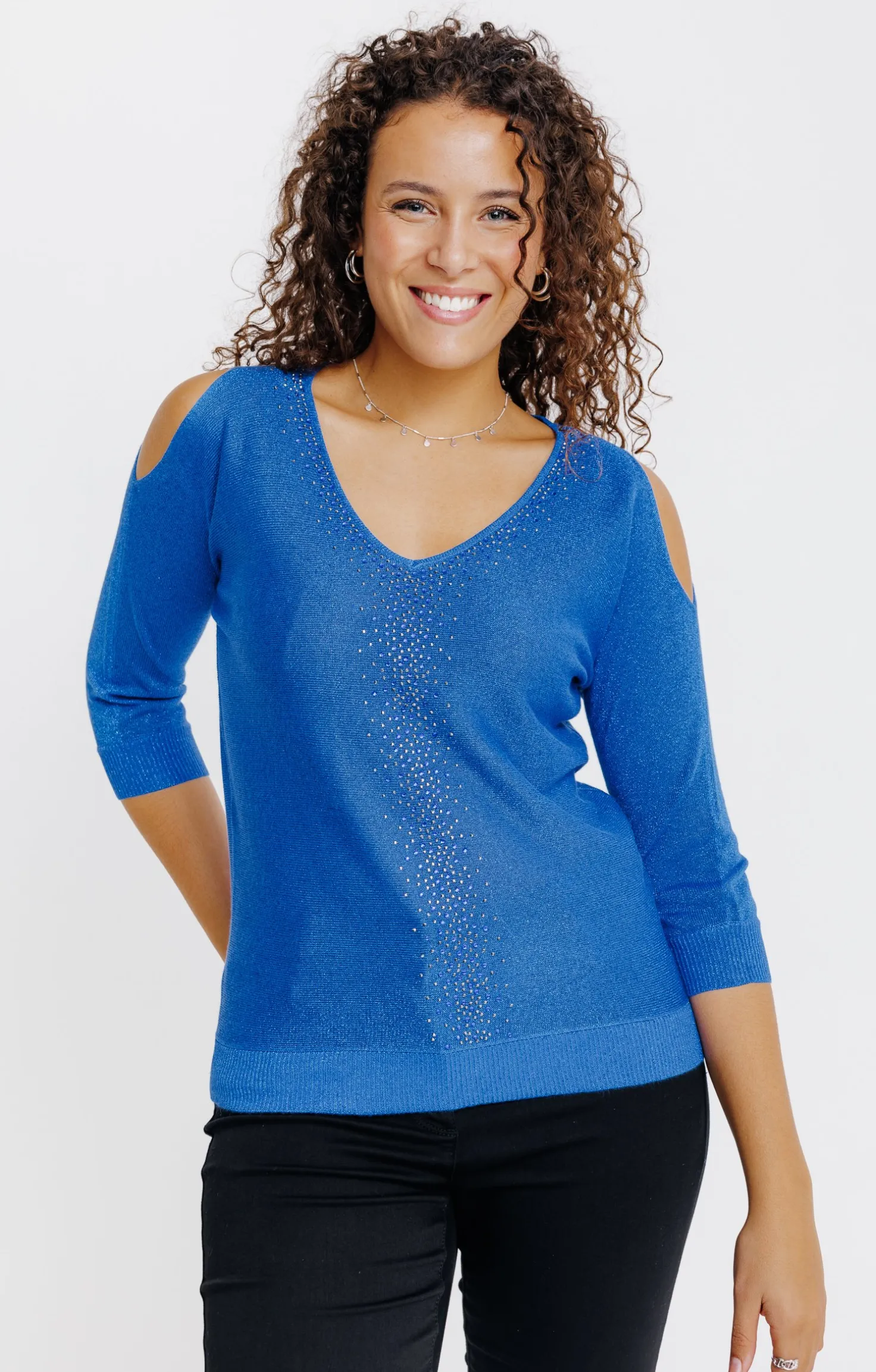 PULL MAILLE BRILLANTE -