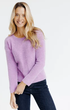 Pull maille chenille -