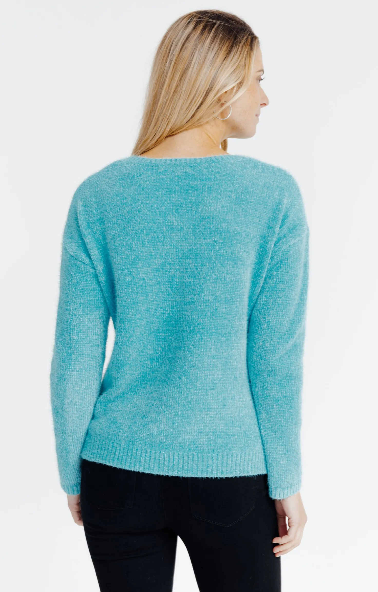 Pull maille chenille -