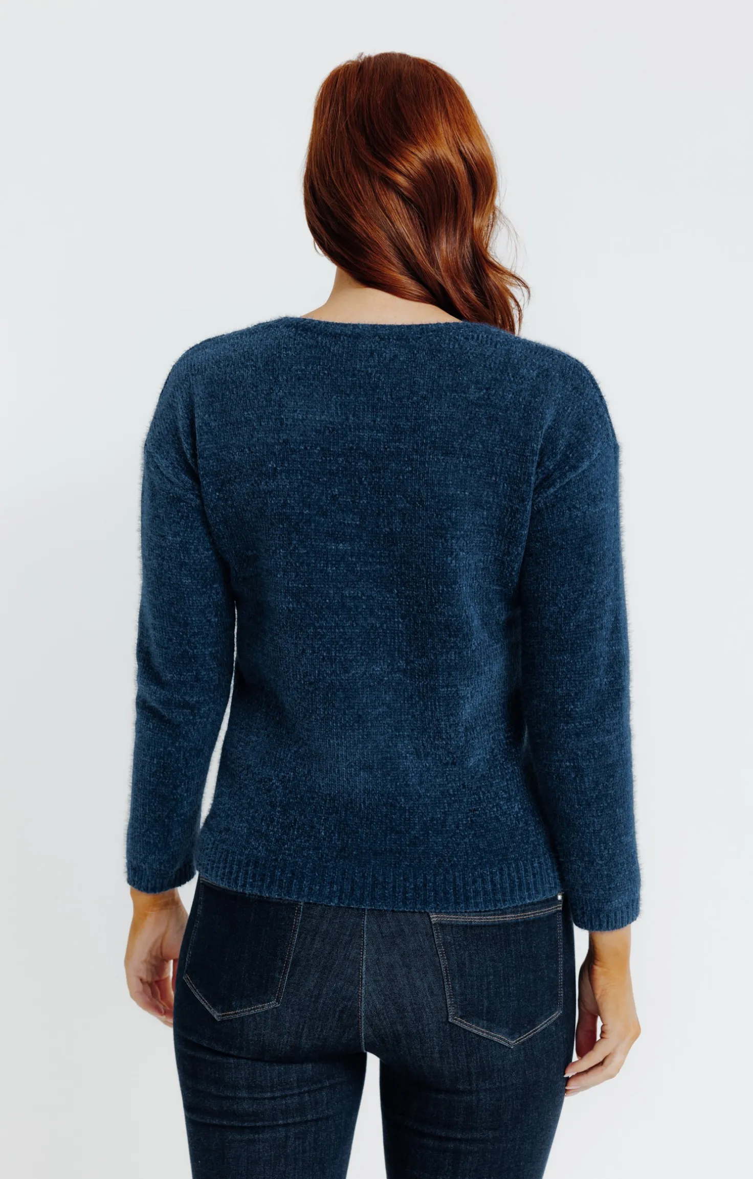 Pull maille chenille -