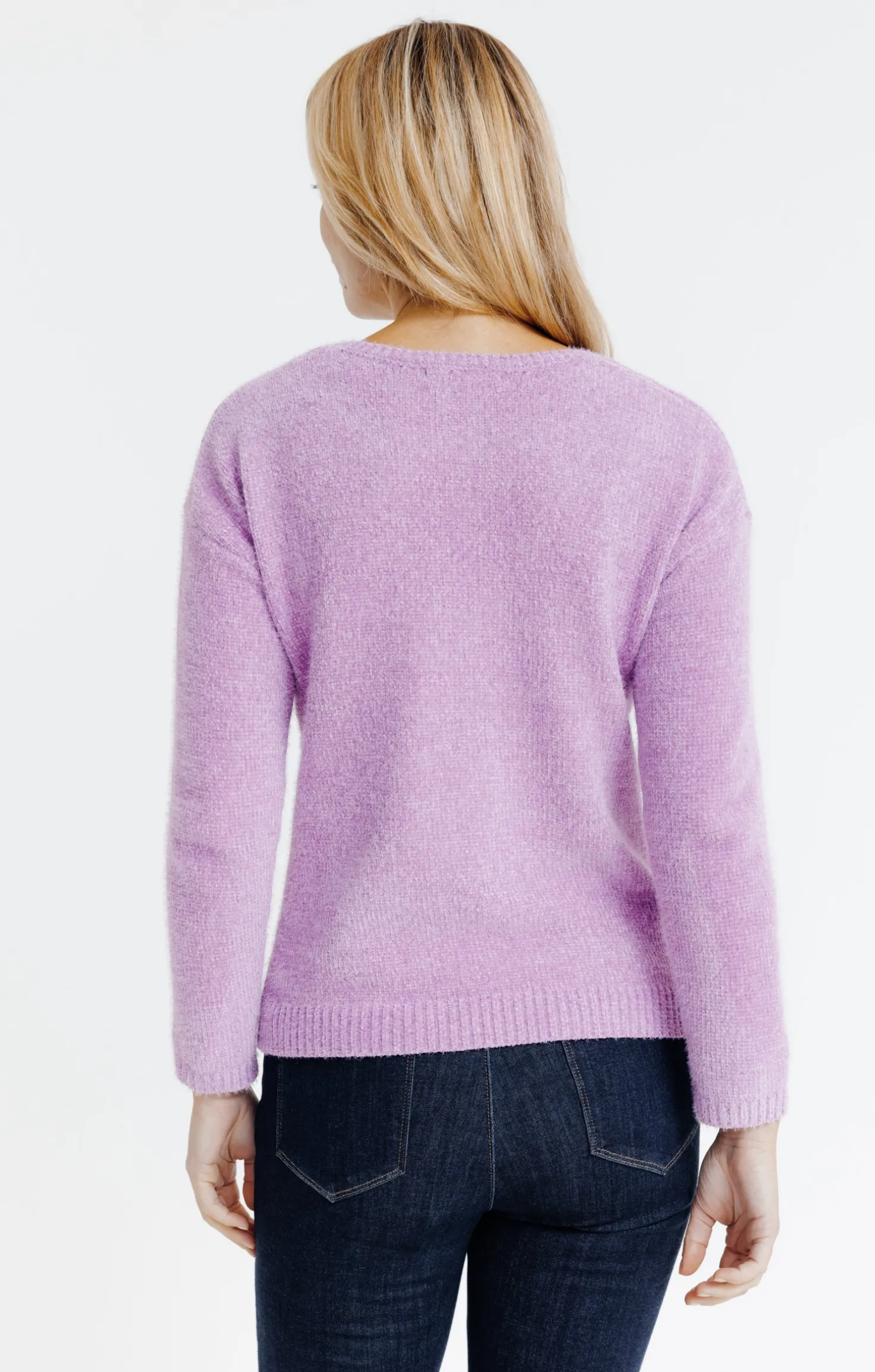 Pull maille chenille -