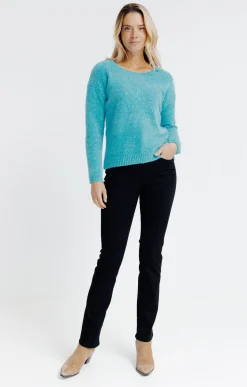 Pull maille chenille -