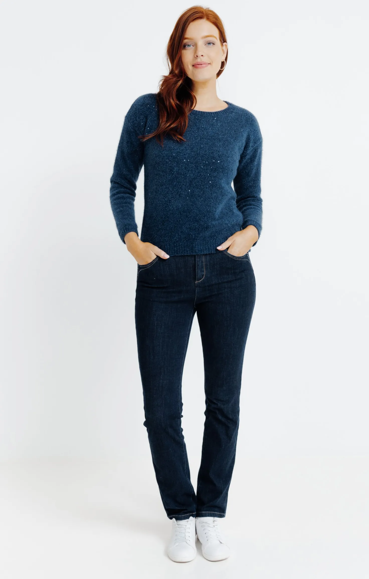 Pull maille chenille -