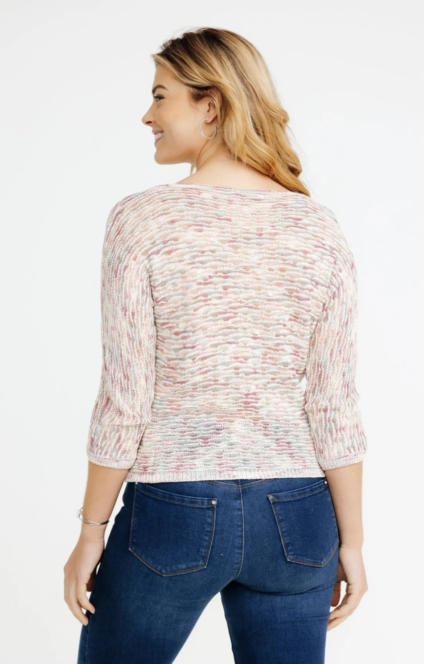 Pull manches 3/4 -